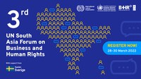 3rd UN South Asia Forum on Business and Human Rights