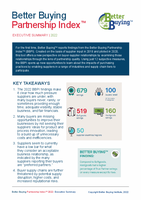 Better BuyingTM Partnership Index Summary Report