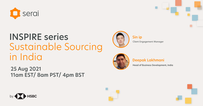 INSPIRE series: Sustainable Sourcing in India