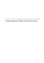 UN: Fashion Industry Charter for Climate Action