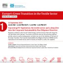 Upcoming EU legislation, the textile sector and a deep dive into the corporate sustainability due diligence directive