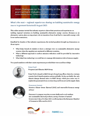 Technical Seminar 12: Building sustainable energy source (Knowledge Product)