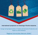 Energy Saving Opportunities in Textile and Garments Production and Impact on GHG Emissions