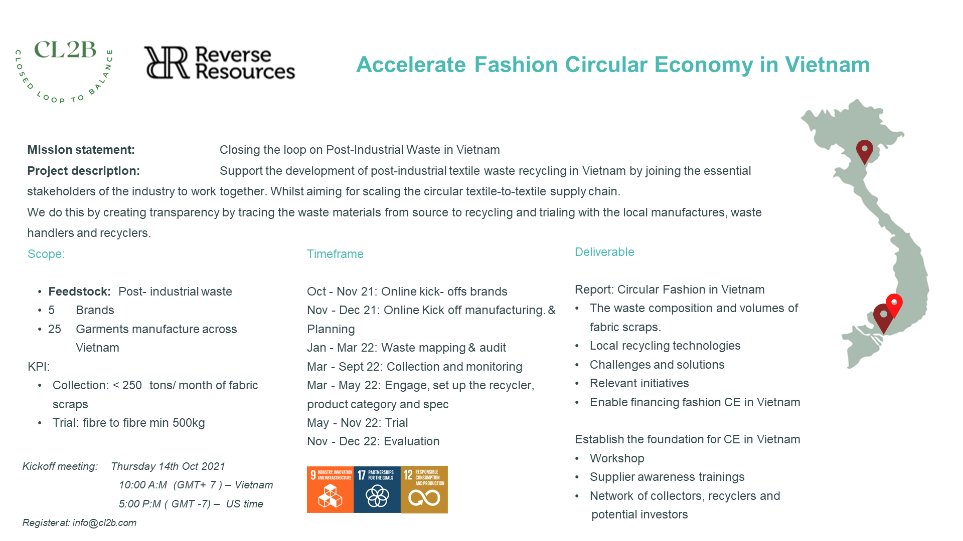 Circular Fashion in Vietnam: Post- Industrial waste stream