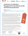 Invitation: Conference on Chemical Management in the Chinese textile and footwear production