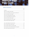 Minimum Wage Policy Guide