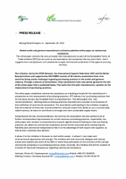 Star Network Press Release: Global textile and garment manufacturers initiative publishes white paper on commercial compliance