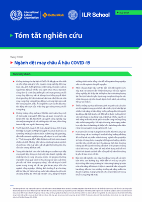 Ngành dệt may châu Á hậu COVID-19