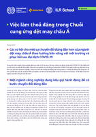Các cơ hội cho một sự chuyển đổi đúng đắn hơn của ngành dệt may châu Á theo hướng bền vững với môi trường và phục hồi sau đại dịch COVID-19