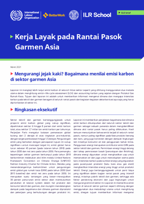 Mengurangi jejak kaki? Bagaimana menilai emisi karbon di sektor garmen Asia