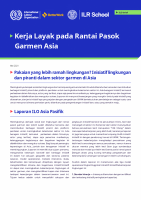 Pakaian yang lebih ramah lingkungan? Inisiatif lingkungan dan piranti dalam sektor garmen di Asia