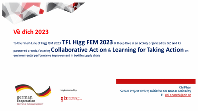 Data input on Worldy (Higg) FEM Module 4.0