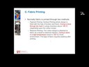 Module 6 Session 3: Textile Sector Primer Textile Process